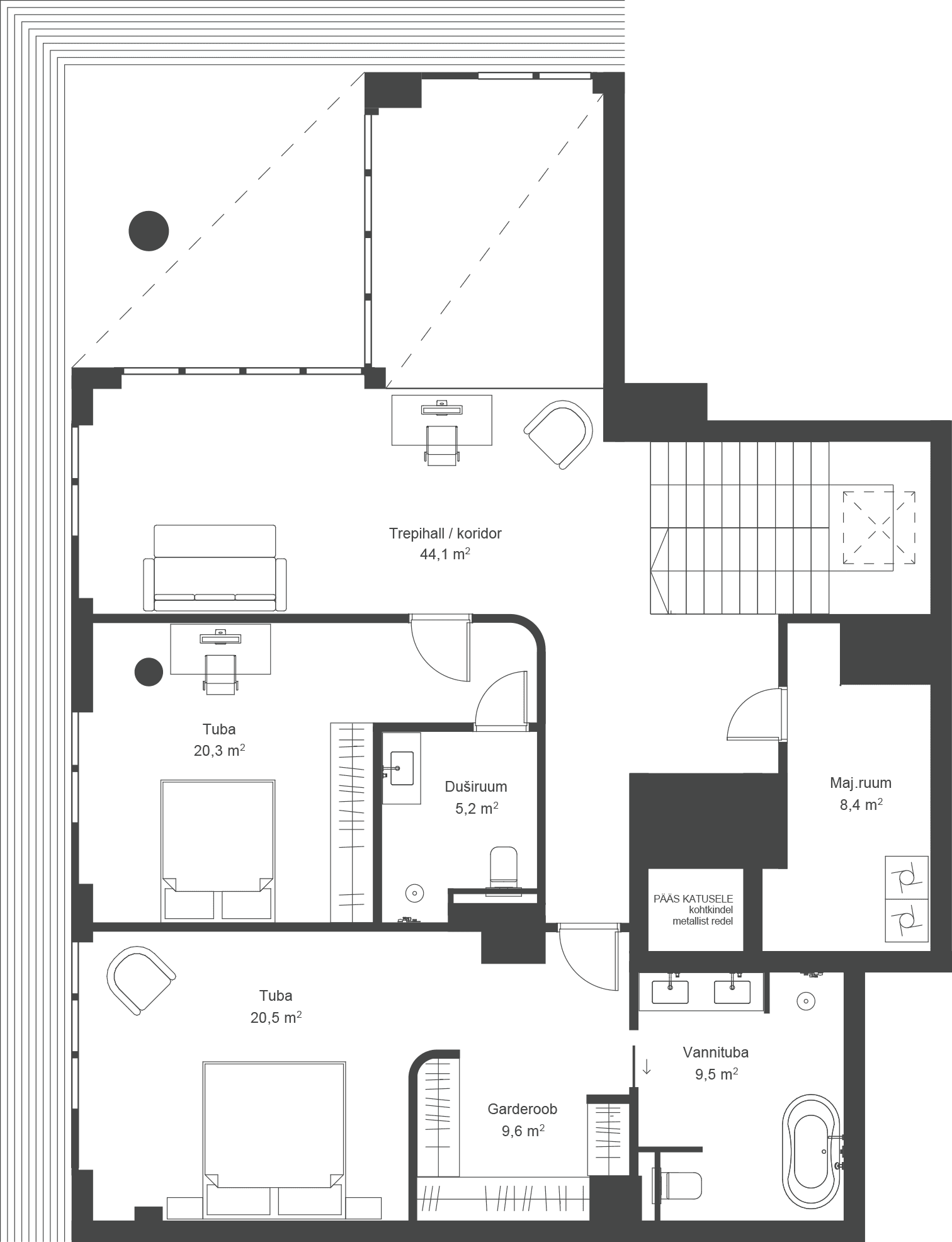 Penthouse 2901 — 2. korrus