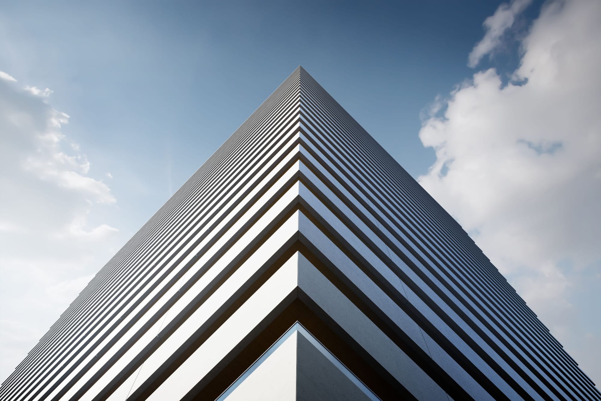 Tower corner abstract